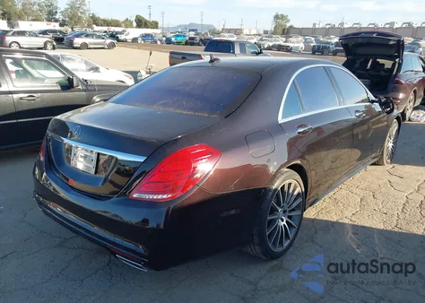 2015 Mercedes-Benz S 550 из США, поврежденный, VIN WDDUG8CB7FA078874